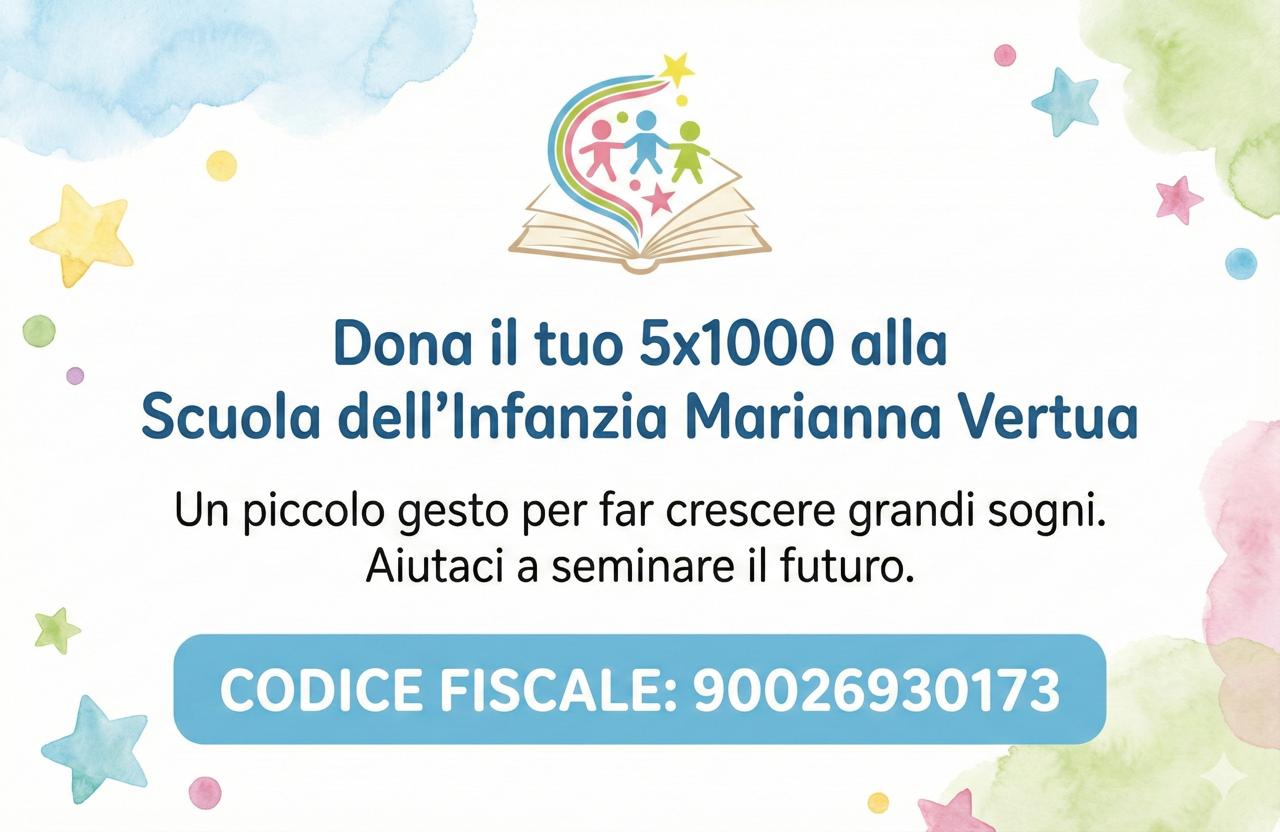 5x1000 Scuola dell'Infanzia Marianna Vertua